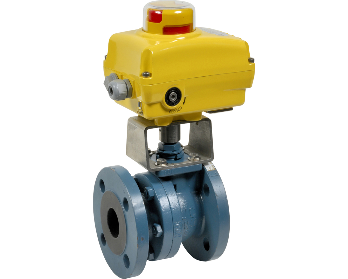 Carbon steel ball valve 540/516AIT + SA/NA electric actuator